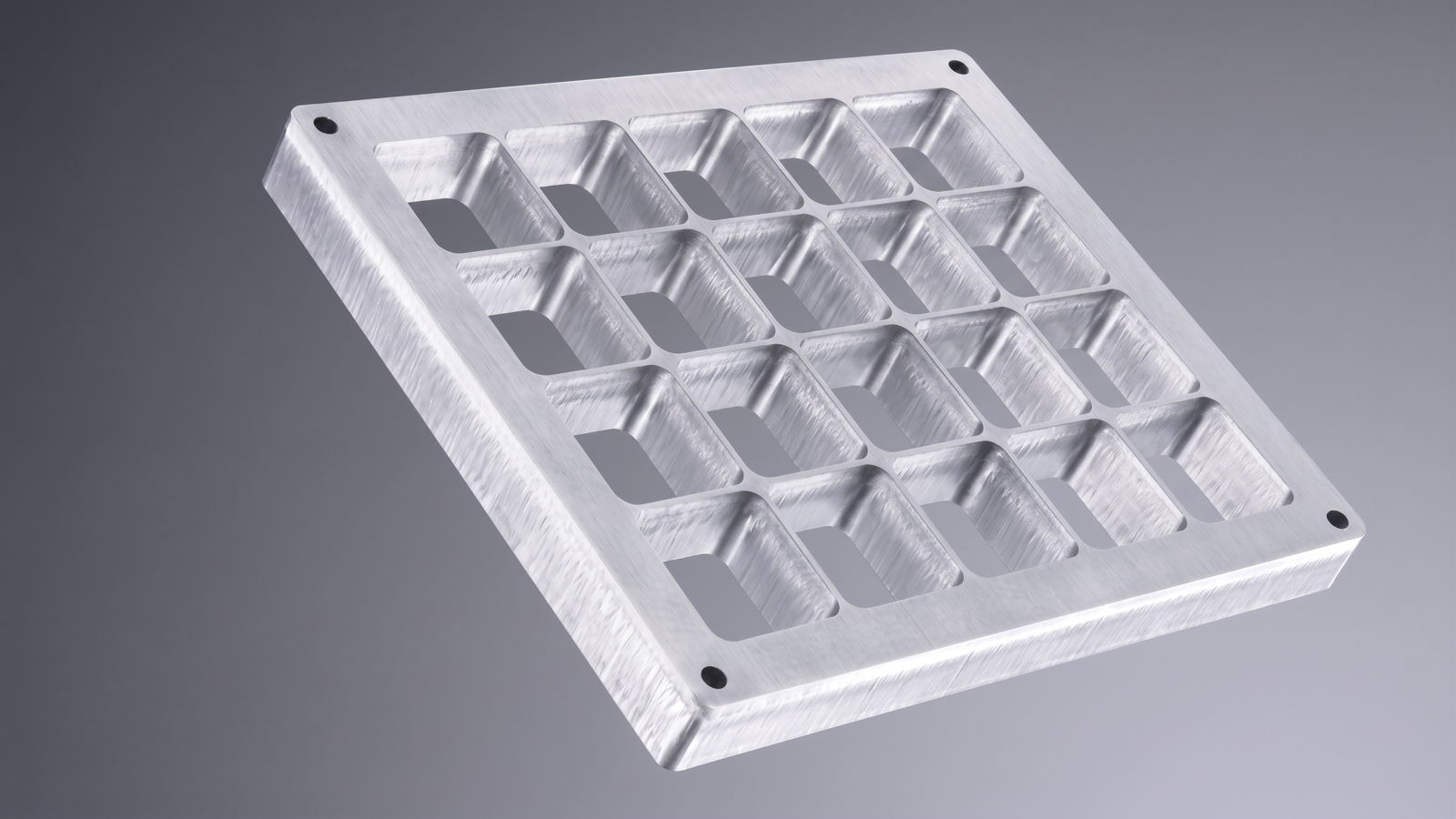 Laser-cut grid